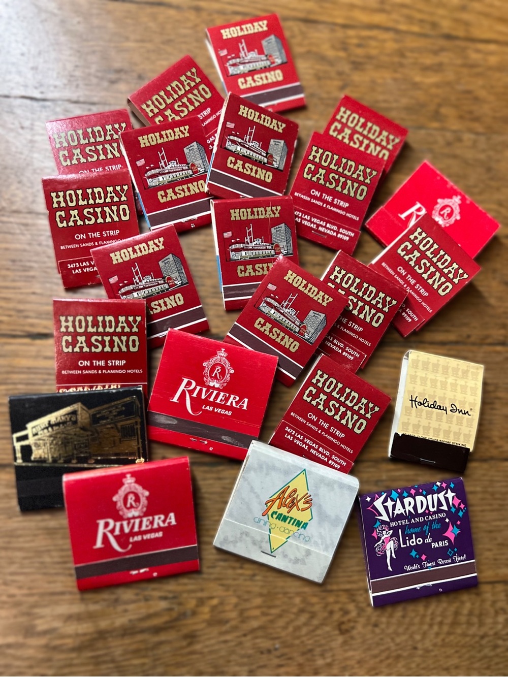 Vintage Holiday Casino Matchbooks + More